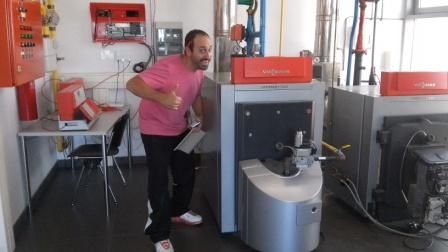 Visita Viessmann Juan Pablo 21 Oct 2014 21