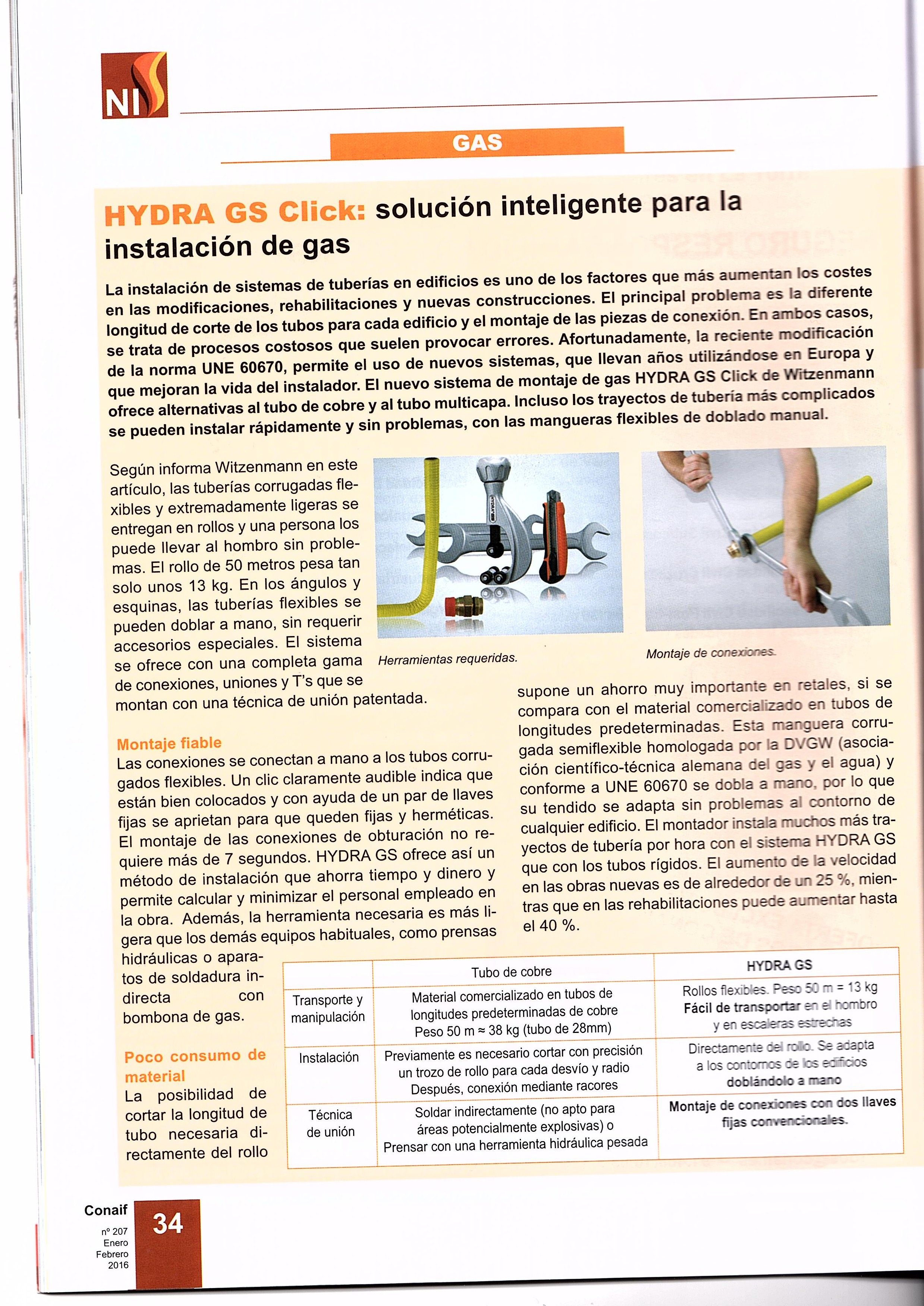 tuberia hidra gas