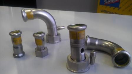 accesorios tubo gas acero